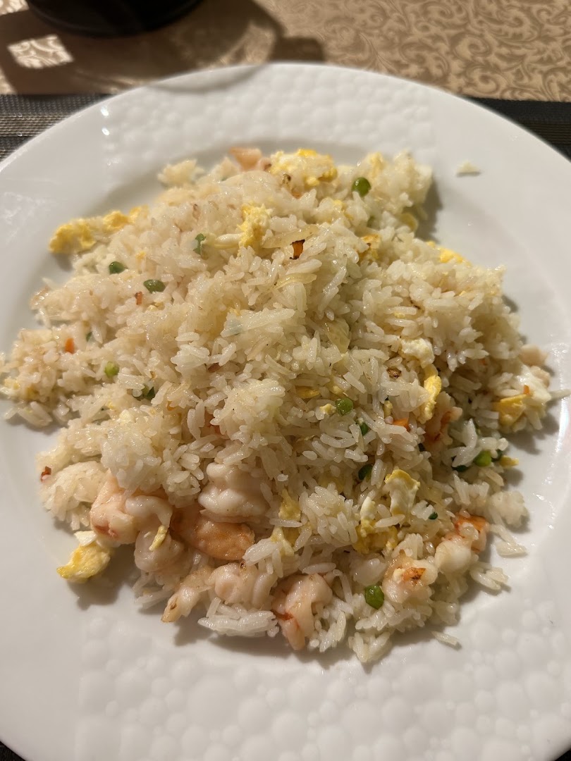 Un riz sauté aux crevettes